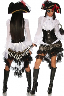 Steampunk onderborst korset